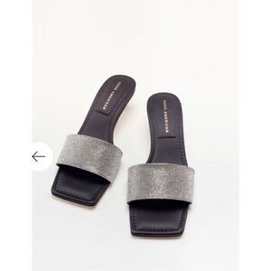 Good American KickStand SLIDE Women's Size 9 Black Diamond